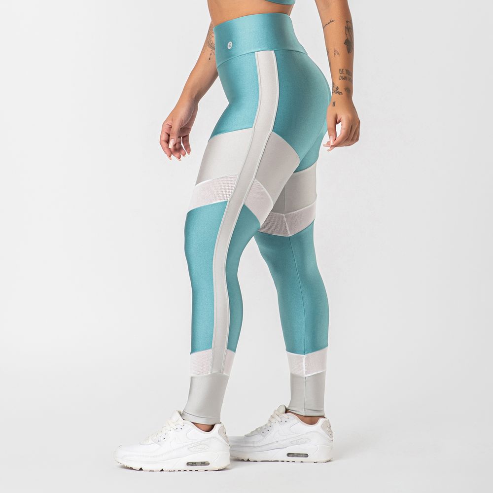 calca legging feminina recortes canela