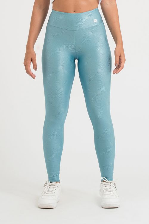 Calça legging poliamida textura