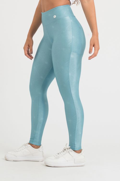 Calça legging poliamida textura